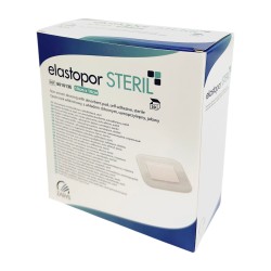 Elastopor Steril - opatrunek włókninowy z wkładem chłonnym (10x10cm), jałowy, 30szt/op.