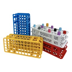 Statyw na probówki 16mm 60 miejscowy, plastikowy