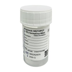Pojemnik HISTOPOT 60ml z 10% formaliną, 1szt