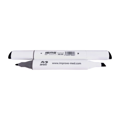 Marker, pisak laboratoryjny IERS® (dwustronny), czarny, 1szt.