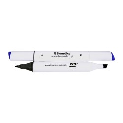 Marker, pisak laboratoryjny IERS® (dwustronny), niebieski, 1szt.