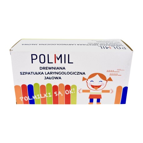 Szpatułki laryngologiczne, drewniane, jałowe, 100szt./op.
