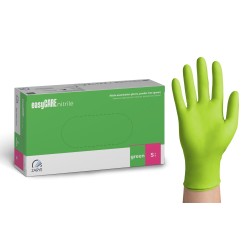 Rękawice nitrylowe PF easyCare Zielone (Rozm. S), 100szt./op.