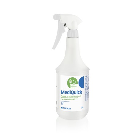 MediQuick 1L, płyn do mycia i dezynfekcji powierzchni, 1szt.