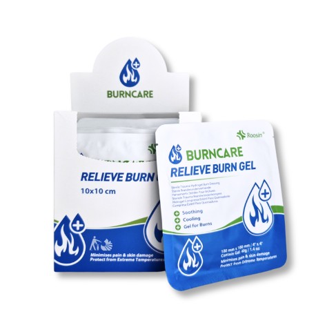 Opatrunek hydrożelowy na oparzenia Burncare 10x10cm, sterylny, 1szt.