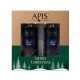 Apis GOOD LIFE, Świąteczny zestaw: nawilżający żel do mycia ciała 300ml + balsam 300ml