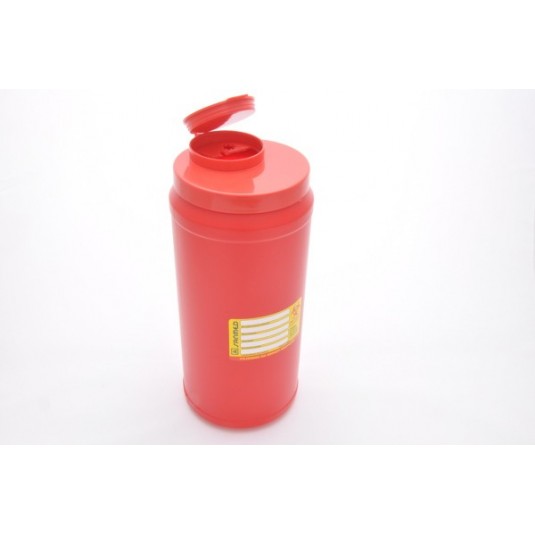Pojemnik na odpady medyczne 3,5L (wysoki) - Czerwony