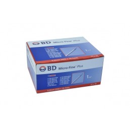 Strzykawki insulinowe BD® 1ml z igłą 0,33mm (29G) x 12,7mm 10szt/op