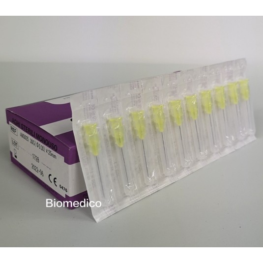 Igła iniekcyjna Mesorelle 30G (0.30x25mm), 100szt./op.