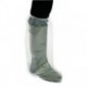 Buty foliowe długie z gumką Krutex 50szt (25par)/opak.