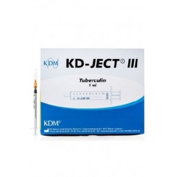 Strzykawka tuberkulinowa KD-JECT III 1ml z igłą nakładaną 26Gx1/2 / 0,45x12mm 100szt/op 831786
