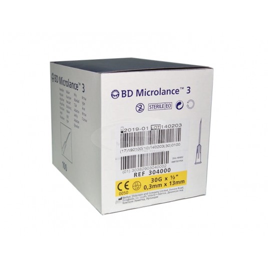 Igła iniekcyjna BD 30Gx13mm, opak.100szt