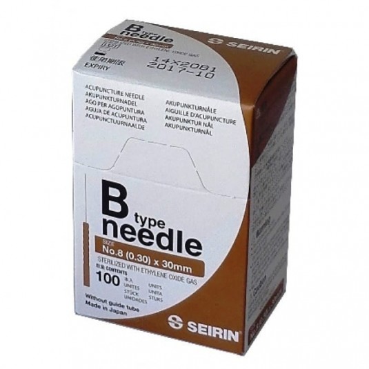 Igła do makijażu permanentnego Seirin Typ B No.8 (0,3)x30 100szt/op