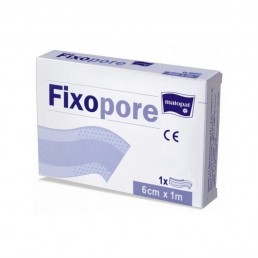 Plaster na włókninie Fixopore z opatrunkiem 6cm x 1mtr