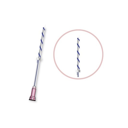 Nici PDO Neogenesis, Neo Screw Thread 30G, 38mm (igła)/50mm 6-0 (nić), 20szt./op.