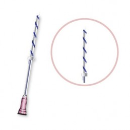 Nici PDO Neogenesis, Neo Screw Thread 30G, 25mm (igła)/30mm 6-0 (nić), 20szt./op.