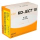 Strzykawka insulinowa KD-JECT III 1ml (U100) z igłą nakładaną, 29G (0,33x12mm), 100szt./op.
