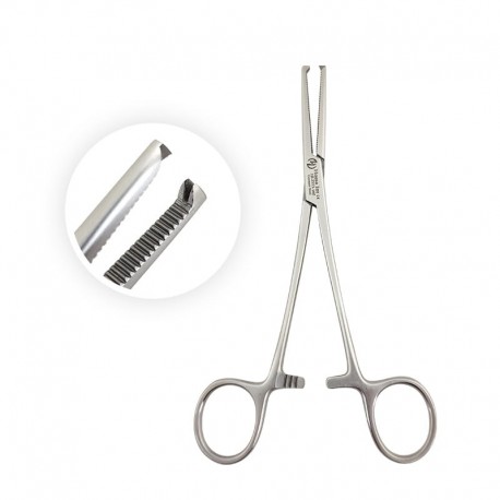 Kleszczyki hemostatyczne typ Kocher 14cm, proste 17-390