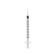 Strzykawka insulinowa 1ml U40 z igłą nakładaną 27Gx1/2 / 0,4x13mm 100szt/op 