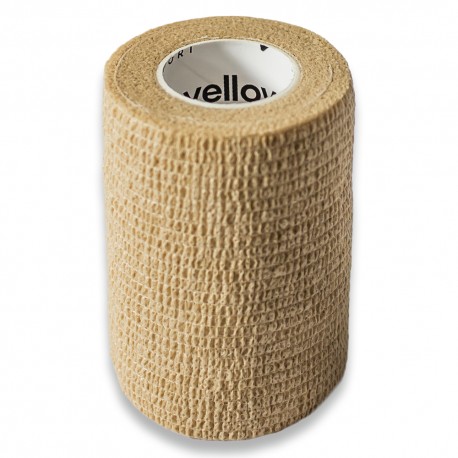 Bandaż Kohezyjny Non-Woven yellowBAND, bezlateksowy, uniwersalny, 7.5cmx4.5m