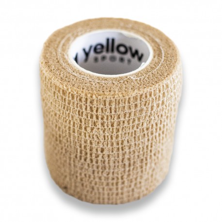 Bandaż Kohezyjny Non-Woven yellowBAND, bezlateksowy, uniwersalny, 5cmx4.5m