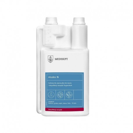 Alodes N Preparat do mycia i dezynfekcji narzędzi fryzjerskich i kosmetycznych
