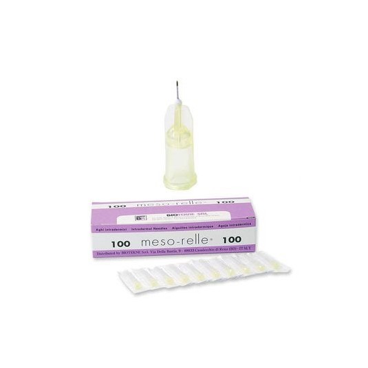 Igła iniekcyjna Mesorelle 31G (0.26x25mm), 100szt./op.