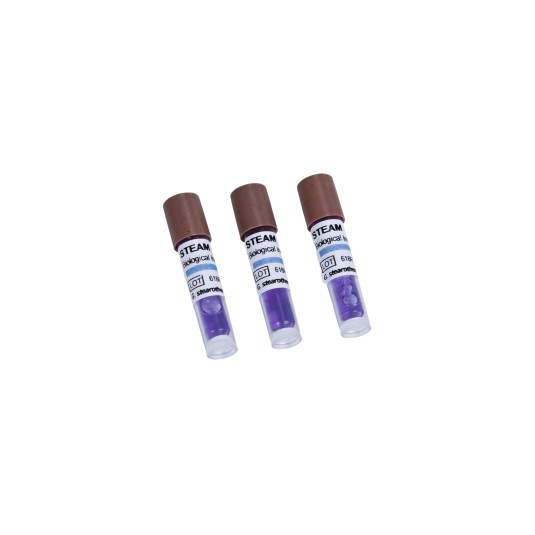 Biologiczny test ampułkowy typu 1262 do kontroli sterylizacji parowej, Spor View, 1szt.