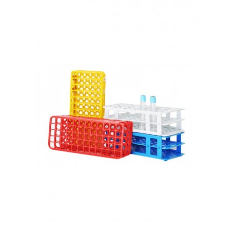 Statyw na probówki 12mm 90 miejscowy, plastikowy