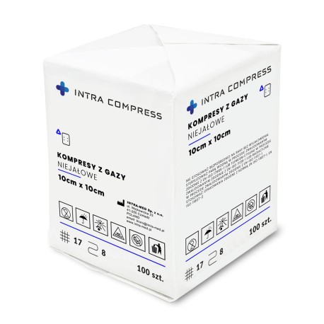 kompres gazowy niejałowy